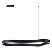 Pendul Azzardo MIRABELLA metal, acril, negru, alb, LED, 48W, 3000K - AZ-6744