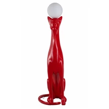 Lampa decor Azzardo PUMA plastic, sticla, rosu, alb, E27 - AZ-6785