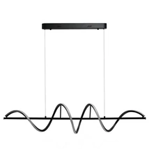 Pendul Azzardo MEMPHIS metal, acril, negru, alb, LED, 55W, 2800K, 2580Lm - AZ-6815