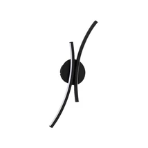 Aplica de perete Azzardo SHIRO metal, acril, negru, LED, 16W, 2800K, 390Lm - AZ-6823