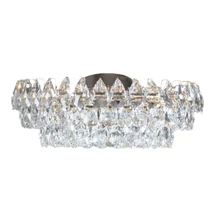 Plafoniera Azzardo BARLETTA metal, cristal, auriu, transparent, LED, 60W , 3000K, 2132Lm - AZ-6902