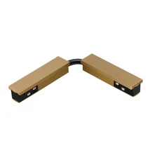 Accesorii pentru sina magnetica Sigma Azzardo ELECTRIC CORNER CONNECTOR B metal, auriu - AZ-7072