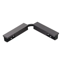 Accesorii pentru sina magnetica Sigma Azzardo ELECTRIC CORNER CONNECTOR B metal, grafit - AZ-7073