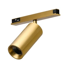 Sursa de lumina pentru sina magnetica Sigma Azzardo NIKO metal, plastic, auriu, LED, 10W, 3000-6000K, 810Lm - AZ-7175