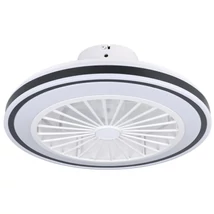 Ventilator Eglo ALMERIA plastic, alb, negru, LED, 25,5W, 2700K-6500K, 3300 Lm - 35182