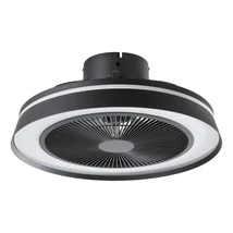 Ventilator Eglo VALLONIA plastic, negru, alb, LED, 31,5W, 2700K-6500K, 3200 Lm - 35196