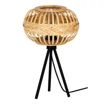 Veioza Eglo AMSFIELD 1 metal, negru, maro, natural, E27 - 43865