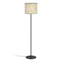 Lampadar Eglo BUTTERBURN metal, textil, negru, E27 - 43939