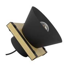 Veioza Eglo MACCLES metal, lemn, negru, maro, E27 - 43959