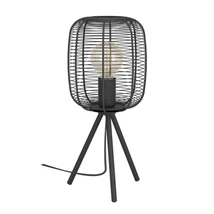 Veioza Eglo RINROE metal, negru, E27 - 43967