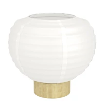 Veioza Eglo SUMMERHILL lemn, metal, hartie, maro, alb, E27 - 44067