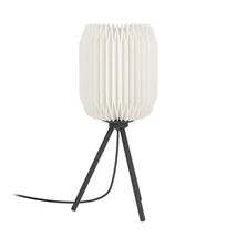 Veioza Eglo BELGRAVE metal, hartie, negru, alb, E27 - 44103