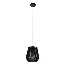 Pendul Eglo PERSLEY metal, hartie, negru, E27 - 44105