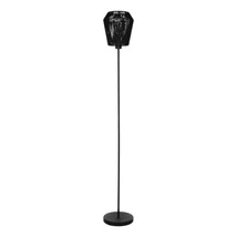Lampadar Eglo PERSLEY metal, hartie, negru, E27 - 44108