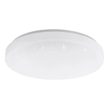 Plafoniera Eglo TOTARI-Z, LED integrat inclus, IP20, baza din otel alb, abajur plastic cu efect cristal alb | Eglo-900001