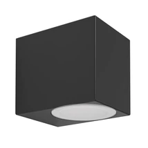 Aplica de perete exterioara Eglo JABAGA metal plastic, negru, GU10, 4,6W, IP44 - 900275