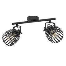 Spot Eglo GIRONA metal, negru, E27 - 900662