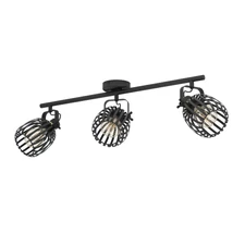Spot Eglo GIRONA metal, negru, E27 - 900663
