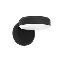 Aplica de perete exterioara Eglo FORNACI metal, plastic, negru, alb, LED, 3000K, 10.8W, 960lm, IP54 - 900673