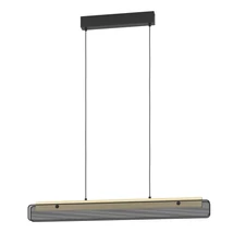 Pendul Eglo KOKOMO-Z metal, lemn, plastic, negru, maro, alb, LED, 2700K-6500K, 34W, 4100lm - 900702