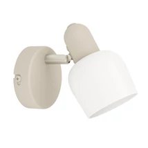 Spot Eglo CORATO metal, sticla, maro, alb, E14 - 900714