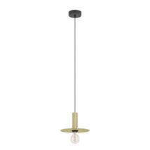 Pendul Eglo ESCANDELL metal, negru, alama, E27 - 900731