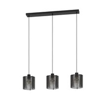 Pendul Eglo SEGOVIA metal, lemn, negru, E27 - 900738