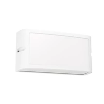 Aplica de perete exterioara Eglo CAMARDA metal, plastic, alb, LED, 4000K, 10.5W, 1200lm, IP54 - 900807