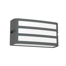 Aplica de perete exterioara Eglo CAMARDA metal, plastic, antracit, alb, E27, IP54 - 900811