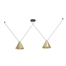 Pendul Eglo NARICES metal, negru, alama, E27 - 900843
