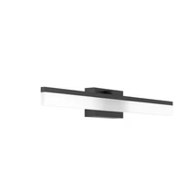 Aplica de perete pentru baie Eglo PALMITAL metal, plastic, negru, alb, LED, 3000K, 11W, 1350lm, IP44 - 900845