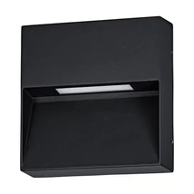 Aplica de perete exterioara Eglo MARUGGIO metal, negru, 3000K-4000K-5000K-6500K, 4.8W, 520lm, IP65 - 900889