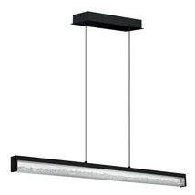 Pendul Eglo CARDITO metal, sticla, cristal, negru, transparent, LED, 2700K-5000K, 36W, 3420lm - 900895