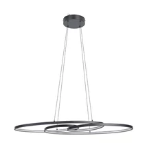 Pendul Eglo GIANELLA metal, plastic, negru, alb, LED, 3000K, 38W, 4400lm - 900948