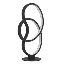 Veioza Eglo GIANELLA metal, plastic, negru, alb, LED, 3000K, 14.5W, 1400lm - 900951