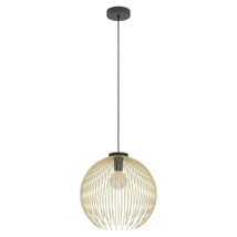 Pendul Eglo VENEZUELA metal, negru, auriu, E27 - 901003