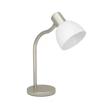 Veioza Eglo MACERE metal, sticla, nichel, alb, E14 - 901061