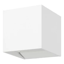 Aplica de perete exterioara Eglo CALPINO 3 metal, sticla, alb, transparent, LED, 5,6W, 3000K, 840 Lm, IP54 - 901063