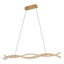Pendul Eglo LASANA 4 metal, plastic, maro, alb, LED, 35W, 3000K, 5300 Lm - 901106