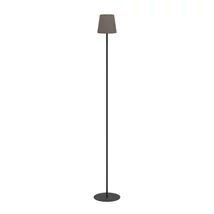 Lampadar Eglo FIORANA metal, textil, negru, capuccino, auriu, E14 - 901111