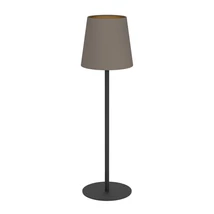 Veioza Eglo FIORANA metal, textil, negru, cappuccino, auriu, E14 - 901129