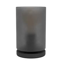 Veioza Eglo COLOMERA metal, sticla, negru, fumuriu, E27 - 901164