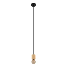 Pendul Eglo TURIALDO metal, lemn, negru, maro, E27 - 901172