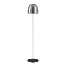 Lampadar Eglo ALFERO-Z metal, sticla, negru, crom, RGB LED, 15,5W, 2700K-6500K, 2000 Lm - 901196