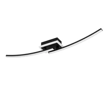 Plafoniera Eglo LUNGOLAGO metal, plastic, negru, alb, LED, 12W, 4000K, 1450 Lm - 901217