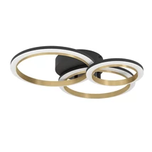 Plafoniera Eglo CALLIERA metal, plastic, negru, alb, bronz, LED, 20W, 4000K, 2500 Lm - 901224