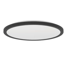 Plafoniera de baie Eglo ROVITO-Z , plastic, alb, negru, RGB LED, 18,5W, 2700 K - 6500 K, 2300 Lm, IP 44 - 901464
