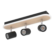 Plafoniera Eglo RIMBOCCHI metal, plastic, negru, maro, alb, LED, 20W, 3000K, 2500 Lm - 901633