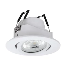 Spot incastrabil Eglo SALICETO-Z, LED integrat inclus, IP20, baza din aluminiu alb | Eglo-99671