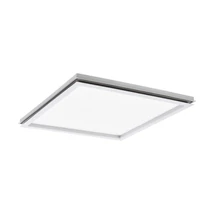 Plafoniera Eglo LAZARAS, LED integrat inclus, IP20, baza din aluminiu-otel alb, abajur plastic alb | Eglo-99842